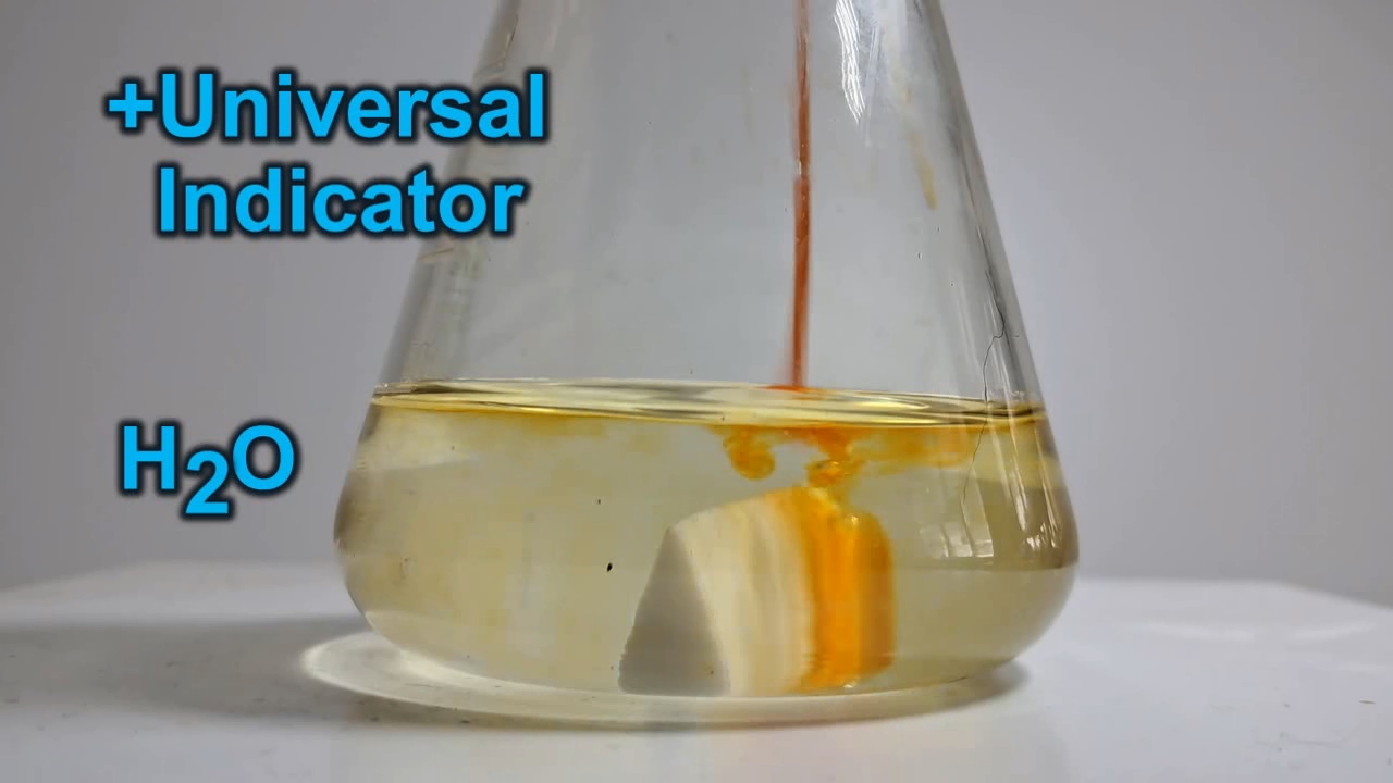 Butyl Acetate, Ammonia, and Universal Indicator